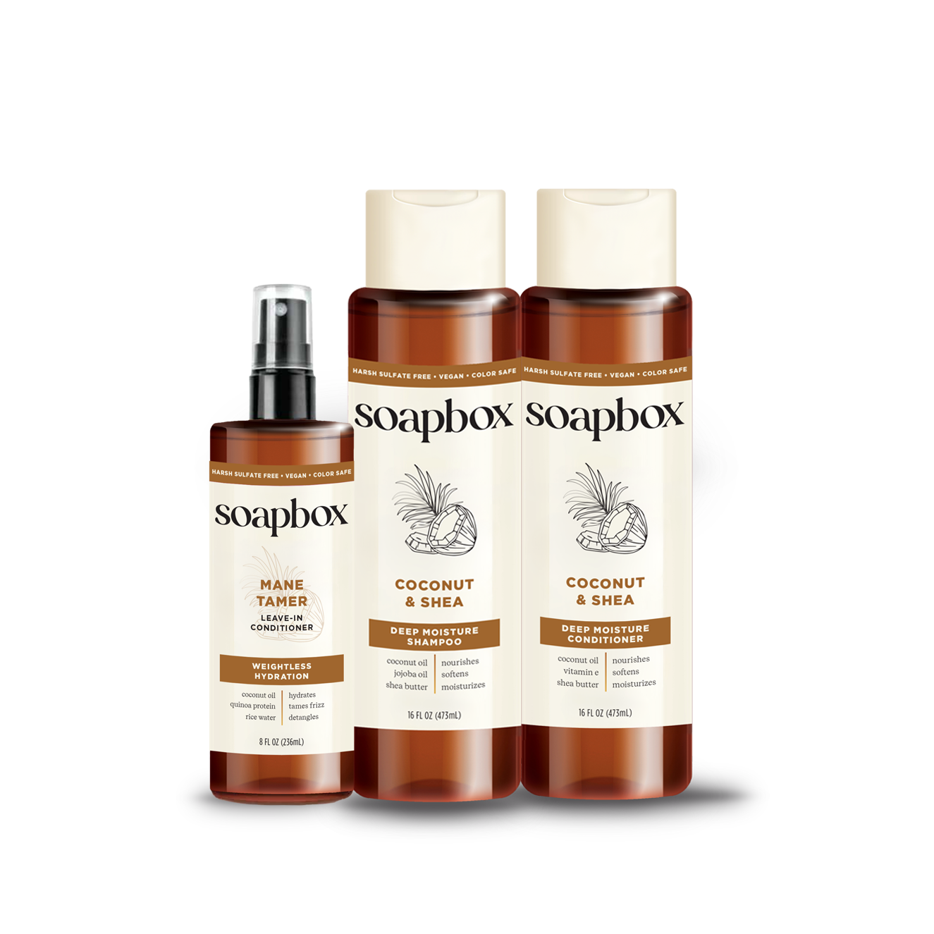 Coconut & Shea Deep Moisture Haircare Essentials