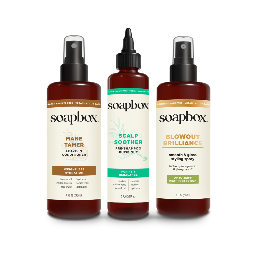 Soapbox Treatment + Styler Trio