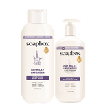 Oat Milk + Lavender Body Wash & Lotion Set