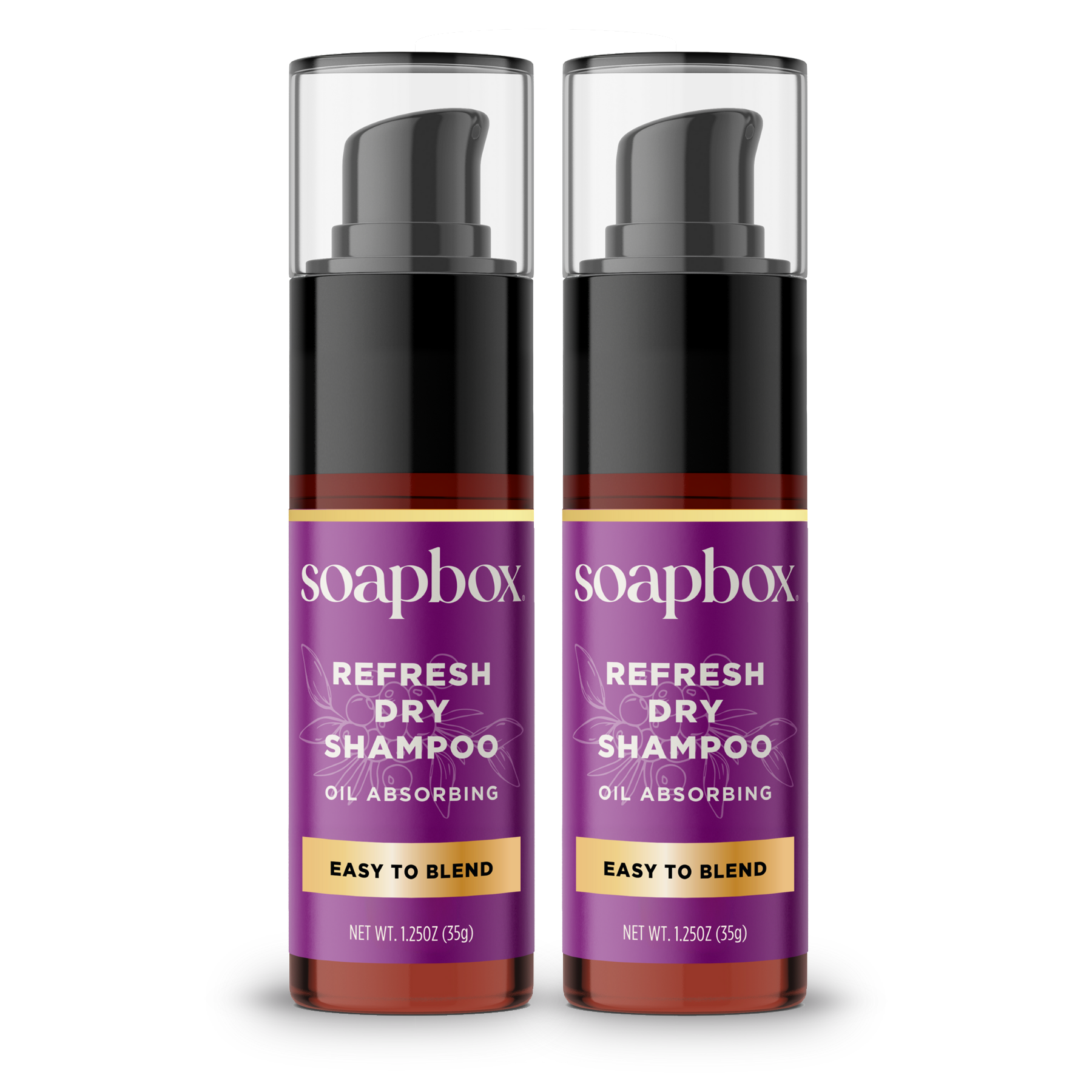 Refresh Oil-Absorbing Dry Shampoo (2-Pack)