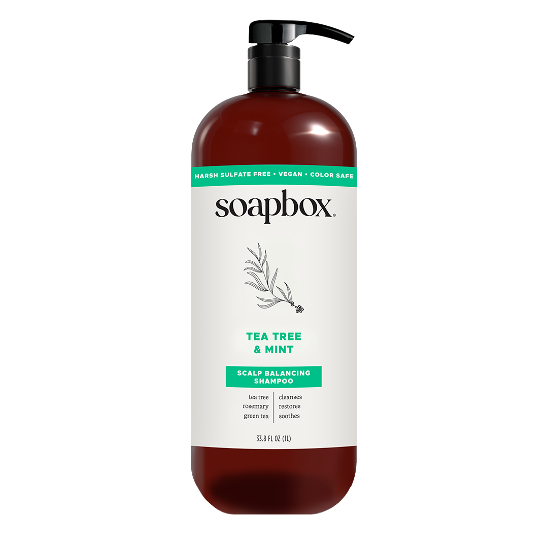 Tea Tree & Mint Scalp Balancing Shampoo - 1 Liter
