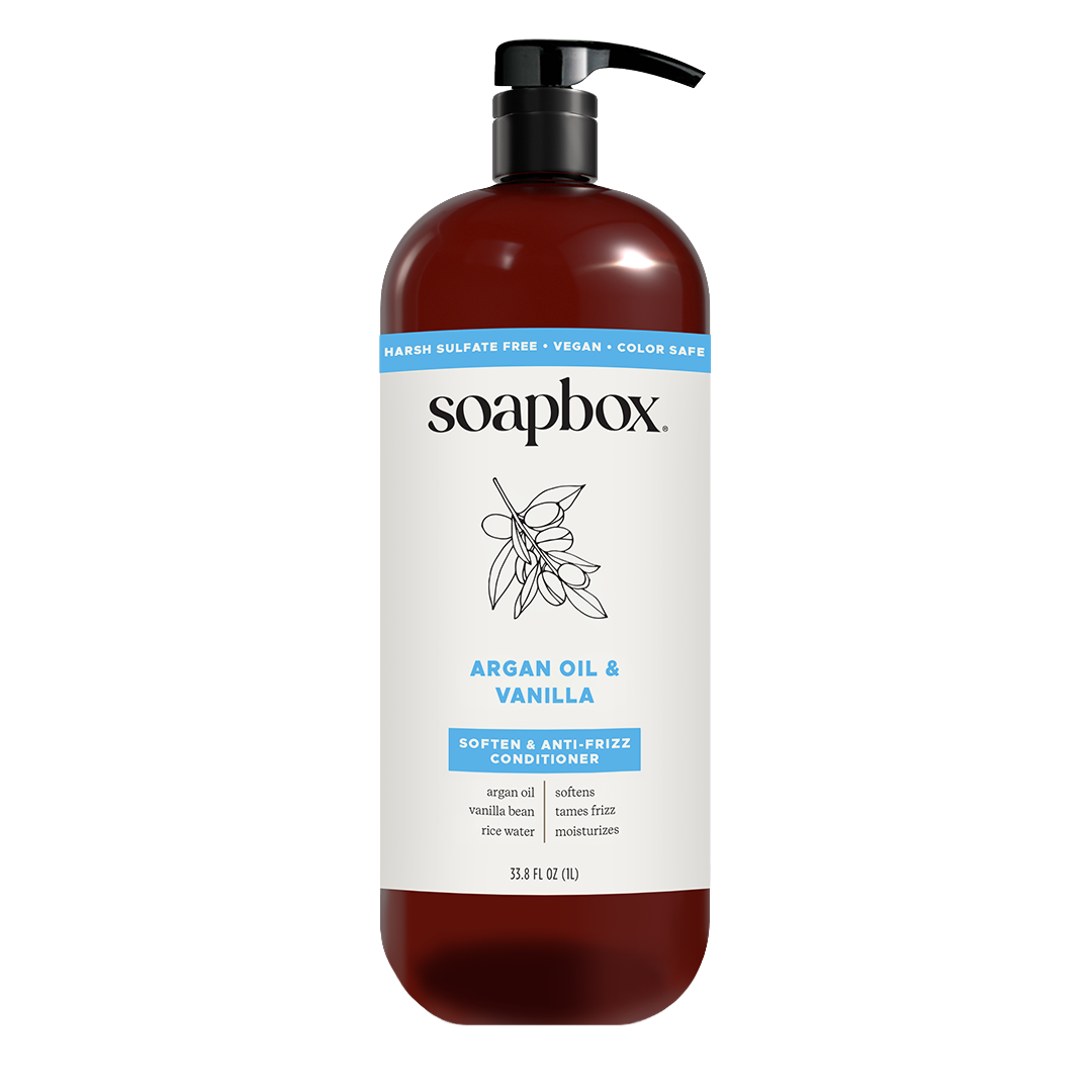 Argan Oil & Vanilla Soften & Anti-Frizz Conditioner - 1 Liter