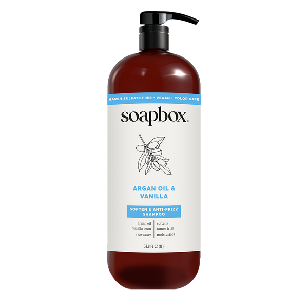 Argan Oil & Vanilla Soften & Anti-Frizz Shampoo - 1 Liter