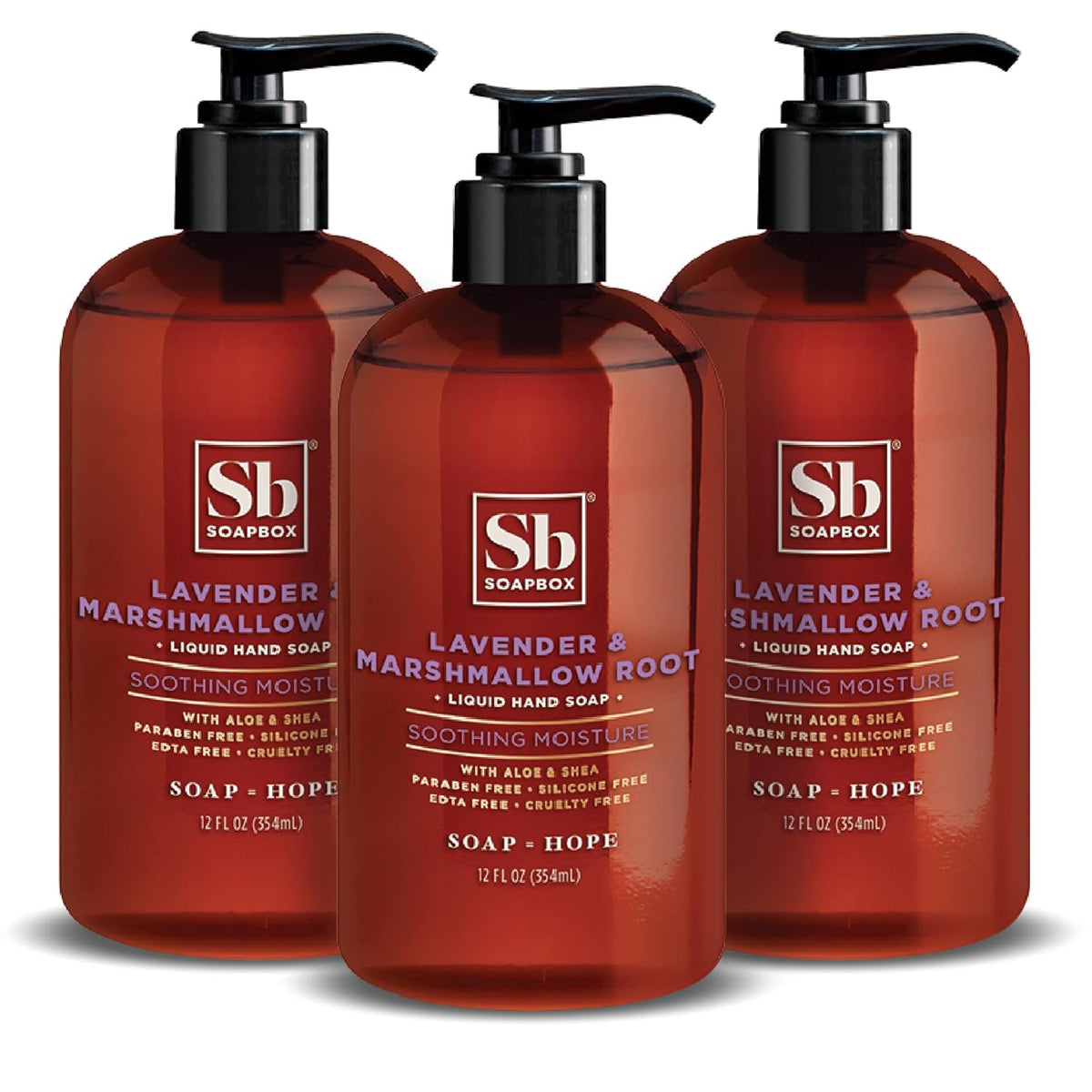 Lavender & Marshmallow Root Soothing Moisture Liquid Hand Soap 3