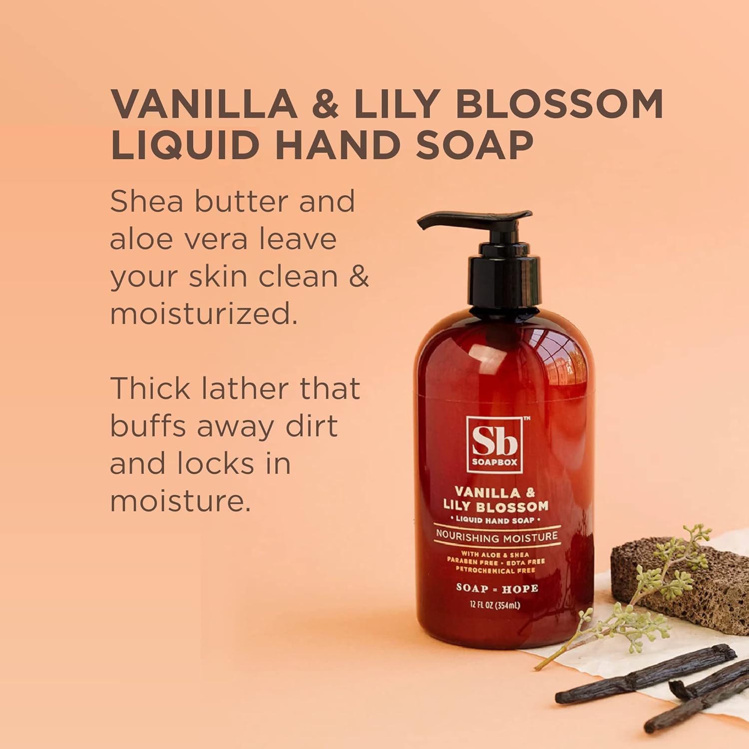 Vanilla & Lily Blossom Nourishing Moisture Liquid Hand Soap Refill