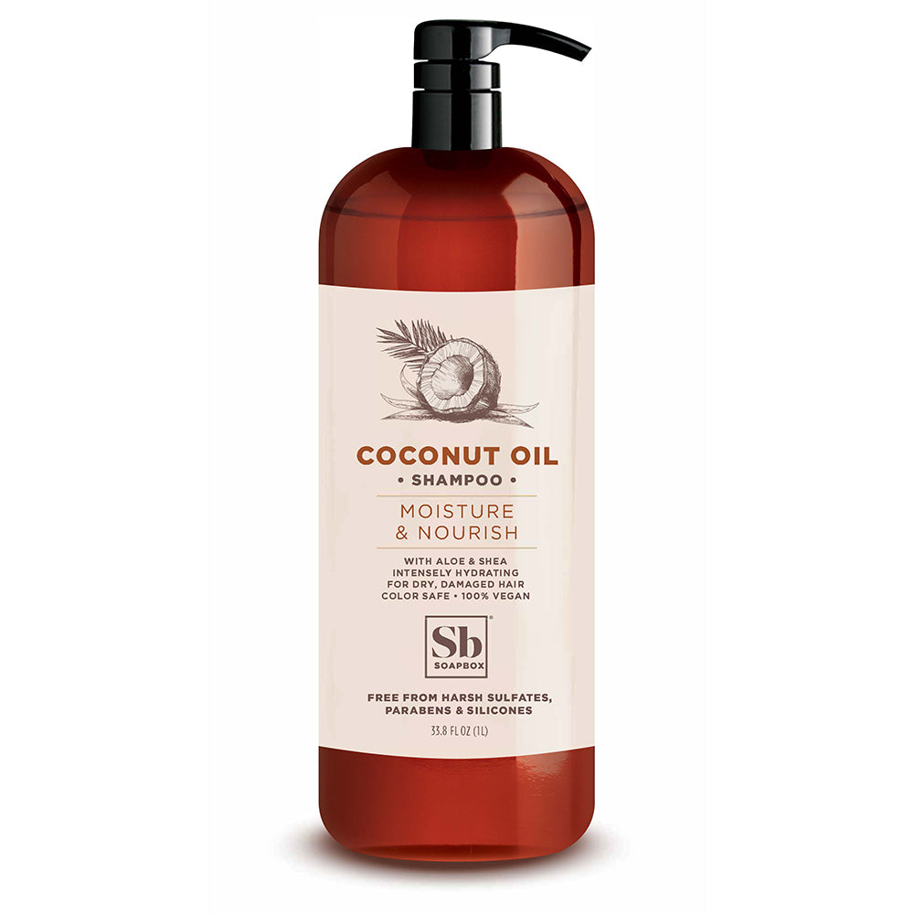 Coconut Oil Moisture & Nourish Shampoo - 1 Liter