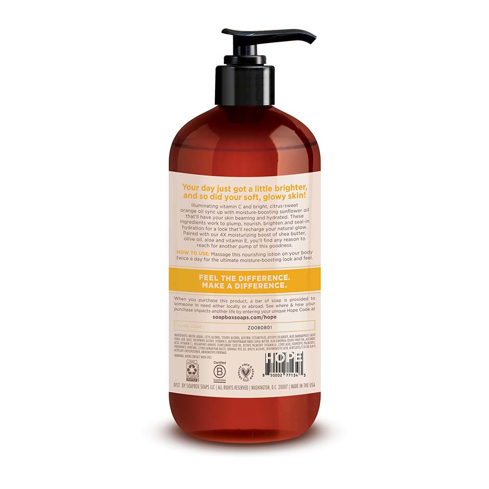 Radiant Sweet Orange & Vitamin C Glowing Body Lotion