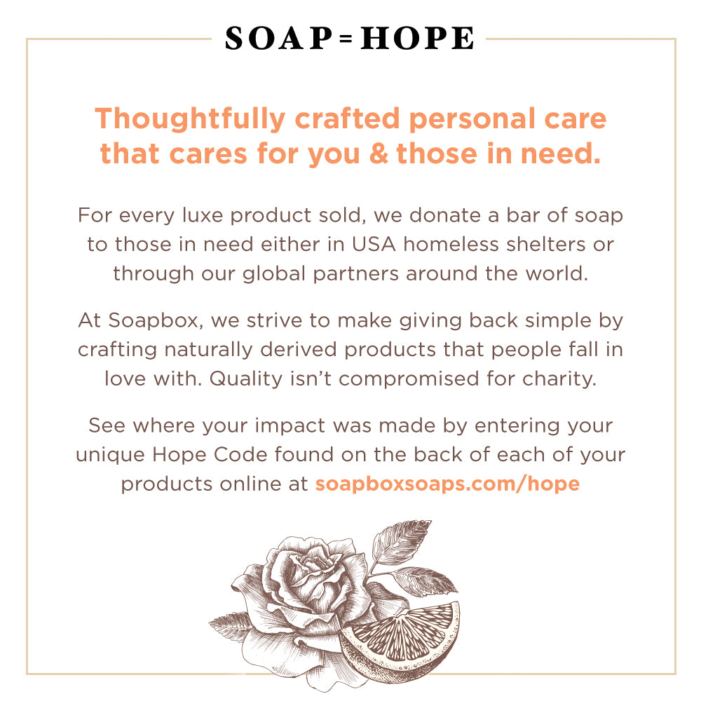 Citrus & Peach Rose Reviving Moisture Bar Soap