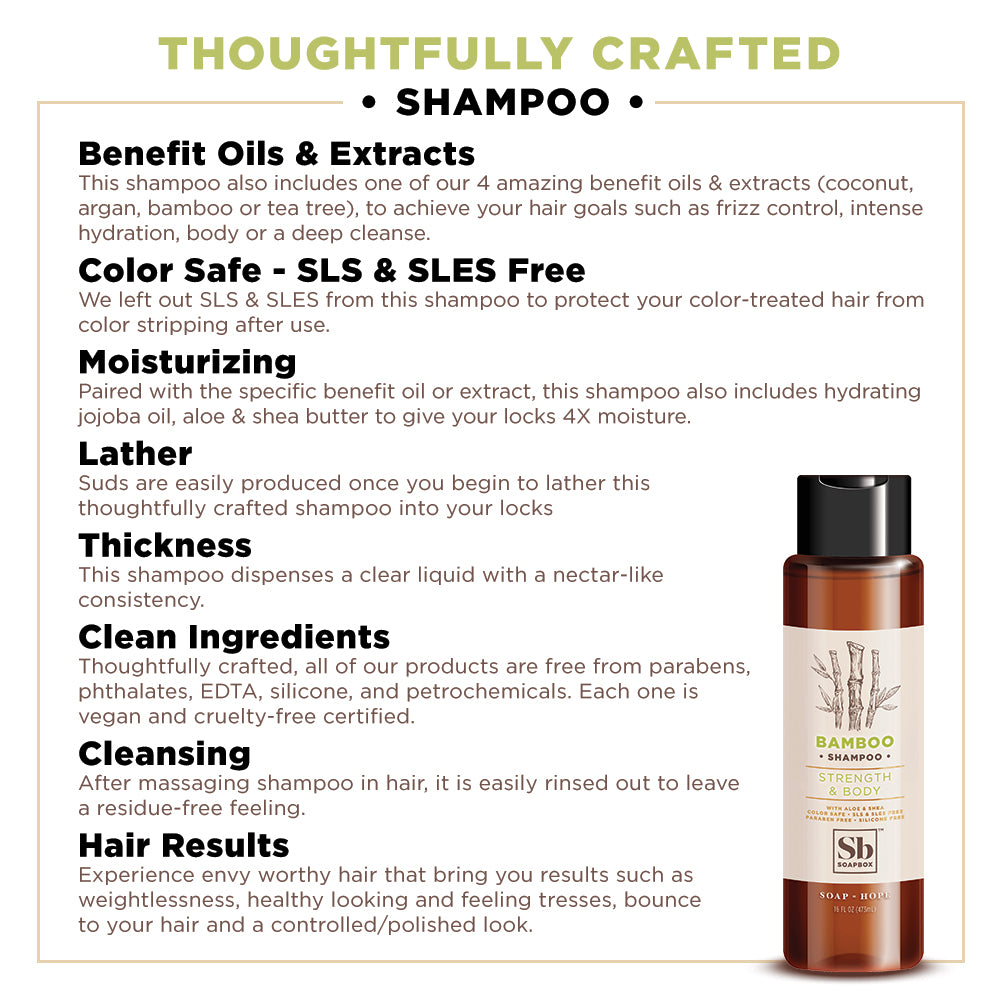 Bamboo Strength & Body Shampoo