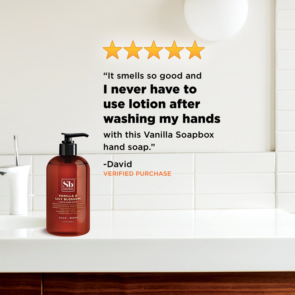 Vanilla & Lily Blossom Nourishing Moisture Liquid Hand Soap Refill