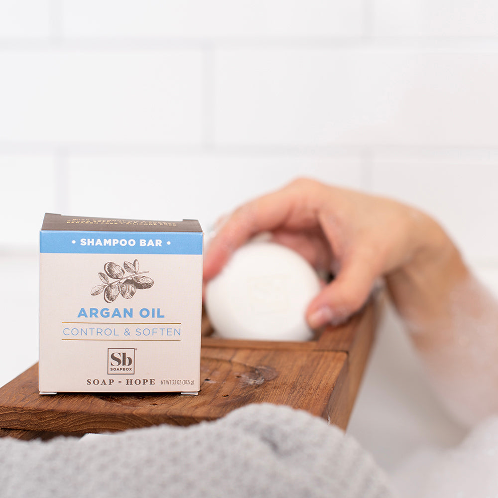 Argan Oil Control & Soften Shampoo Bar