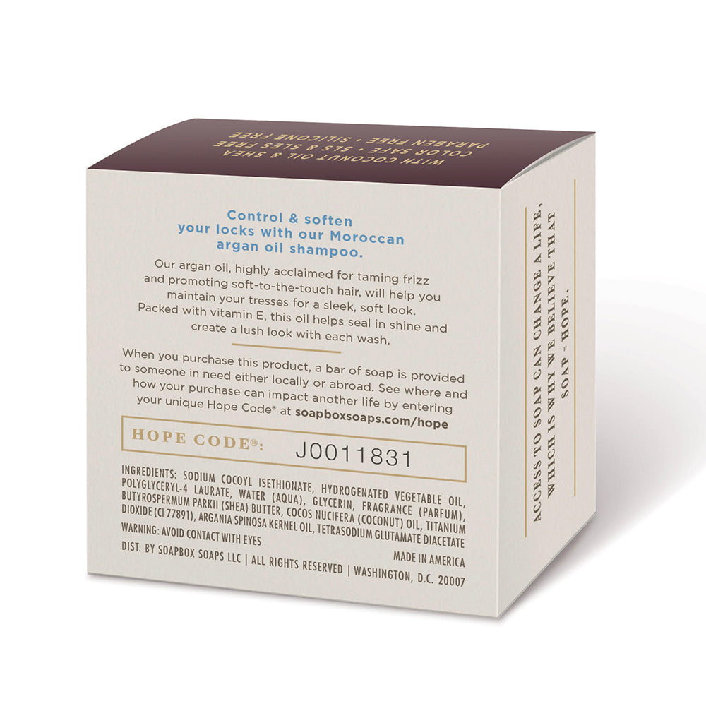 Argan Oil Control & Soften Shampoo Bar