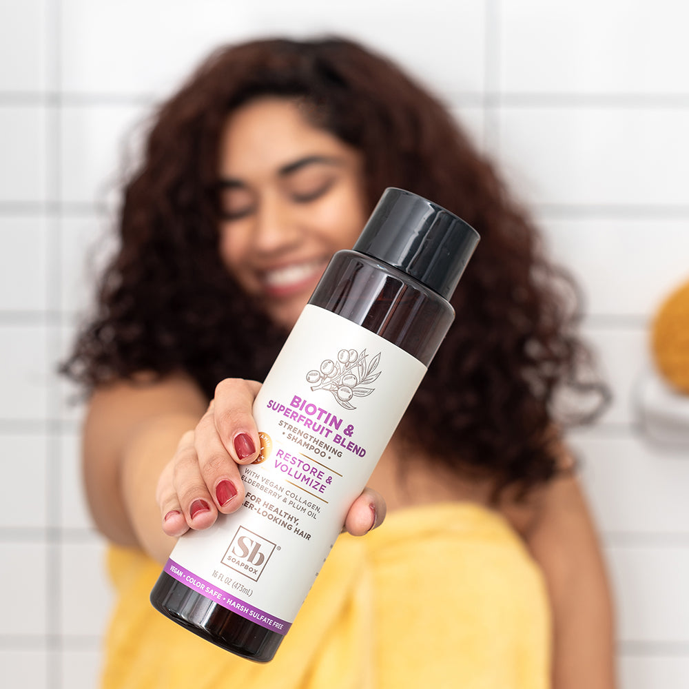 Biotin and Superfruit Restore & Volumize Shampoo