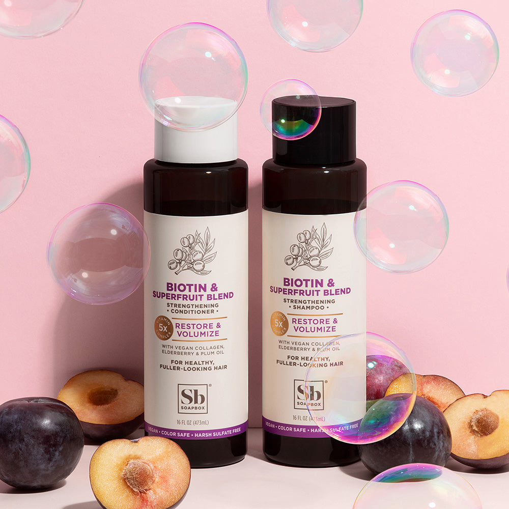 Biotin and Superfruit Restore & Volumize Shampoo