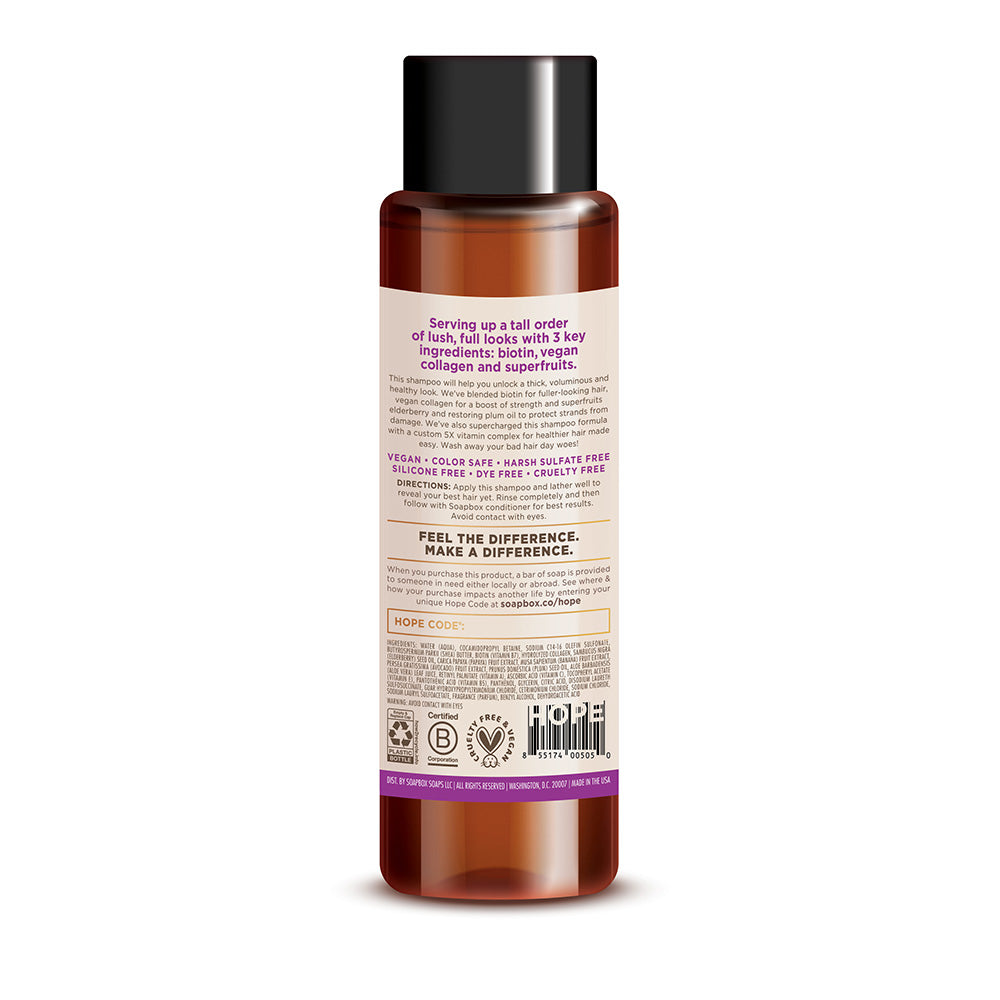 Biotin and Superfruit Restore & Volumize Shampoo