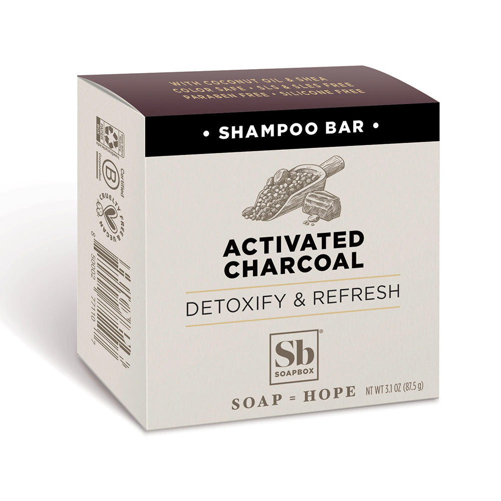 Activated Charcoal Detoxify & Refresh Shampoo Bar