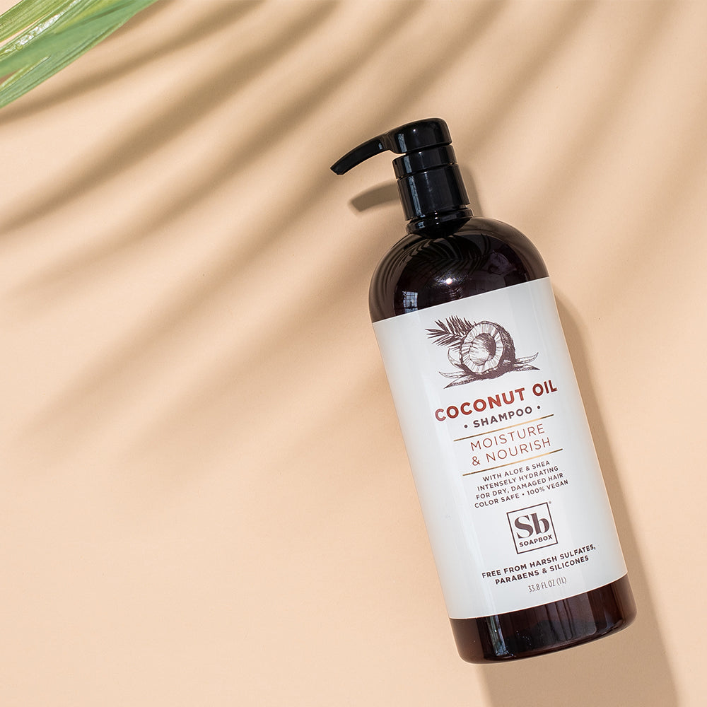 Coconut Oil Moisture & Nourish Shampoo - 1 Liter