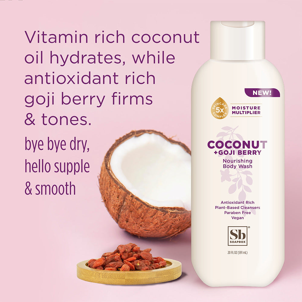 Coconut + Goji Berry Nourishing Body Wash