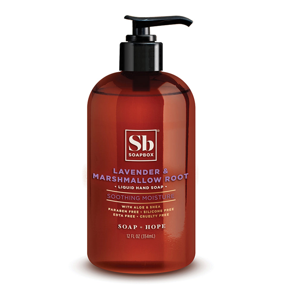 Lavender & Marshmallow Root Soothing Moisture Liquid Hand Soap
