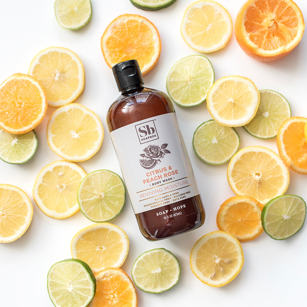 Citrus & Peach Rose Reviving Moisture Body Wash