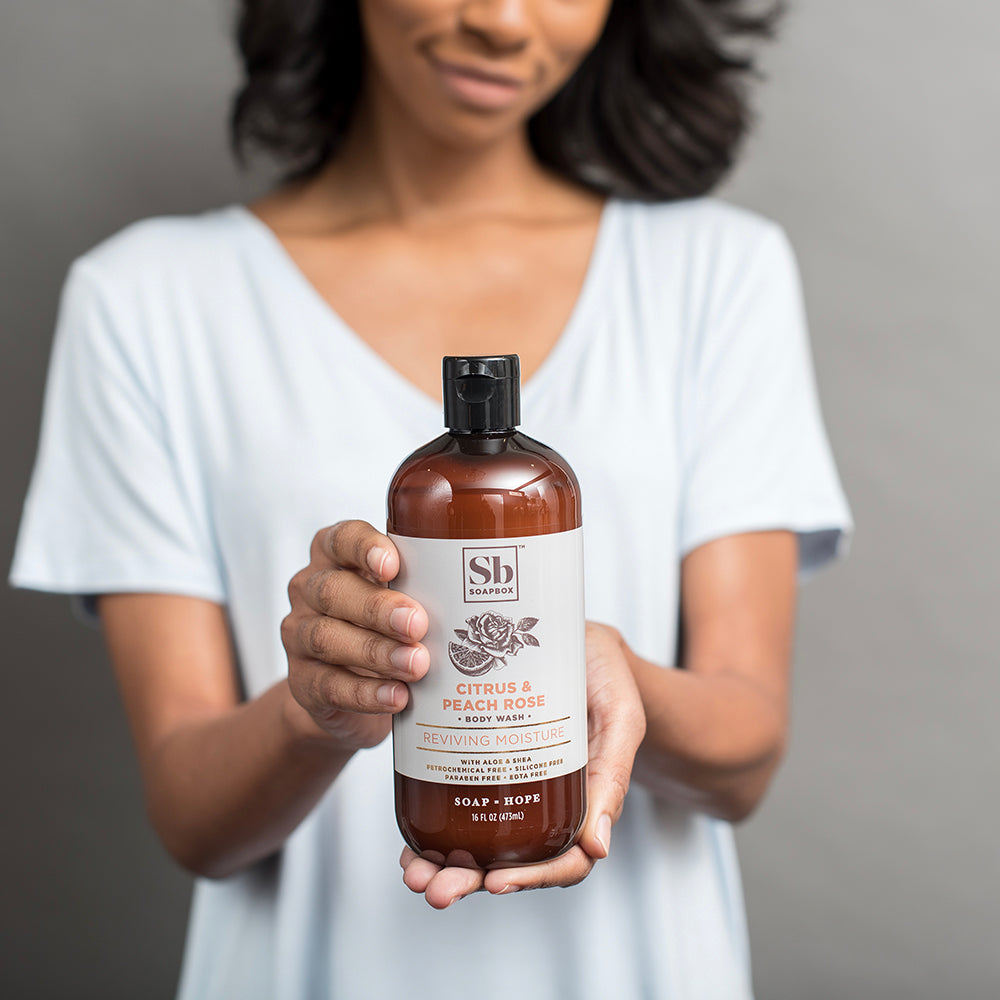 Citrus & Peach Rose Reviving Moisture Body Wash