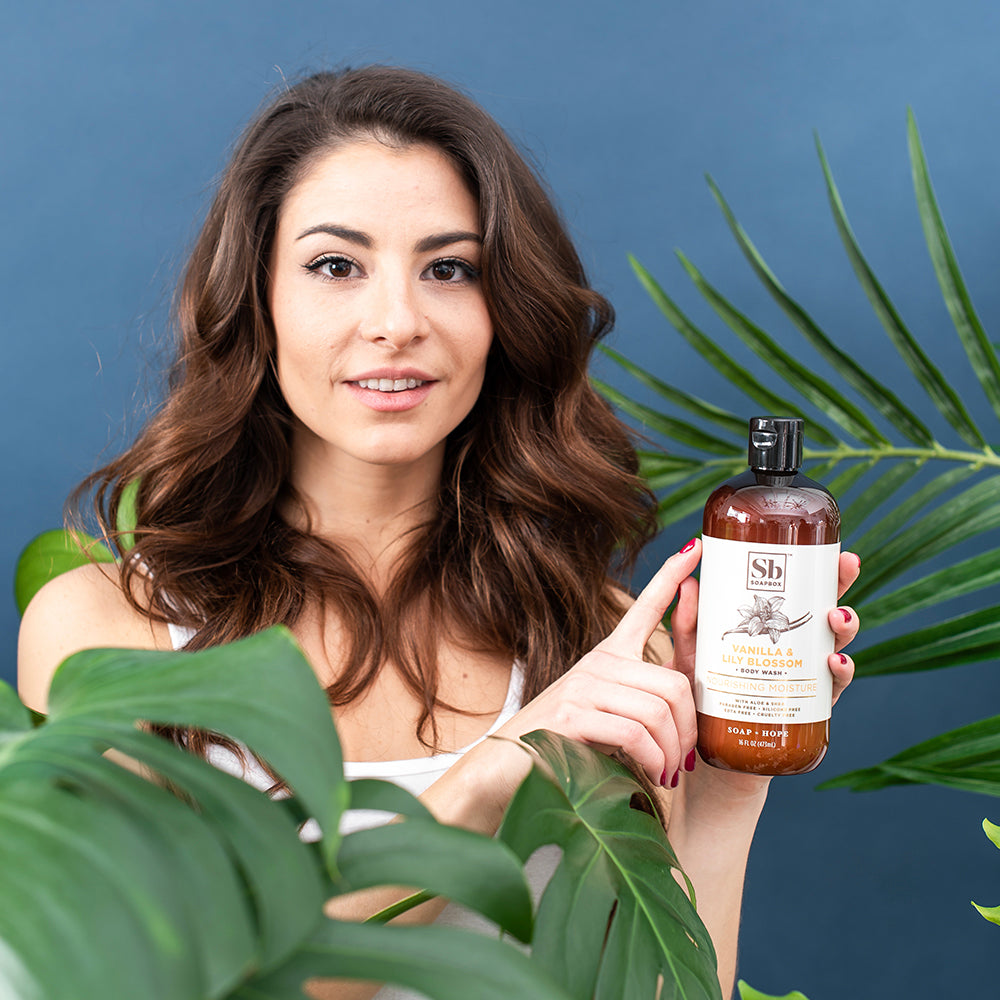 Vanilla & Lily Blossom Nourishing Moisture Body Wash
