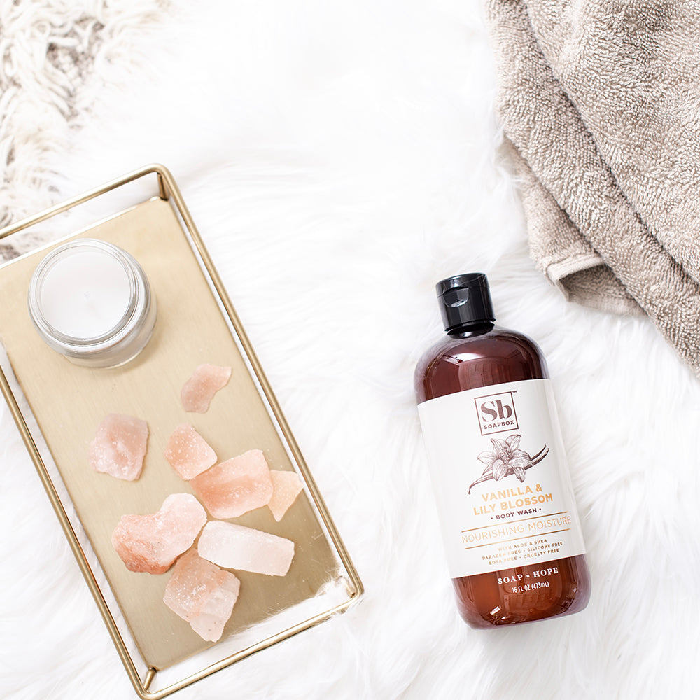 Vanilla & Lily Blossom Nourishing Moisture Body Wash