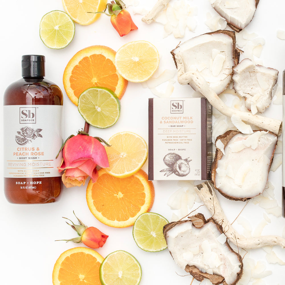 Citrus & Peach Rose Reviving Moisture Body Wash